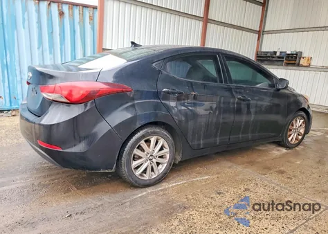 2014 Hyundai Elantra Se z USA, uszkodzony, nr VIN 5NPDH4AE8EH543554